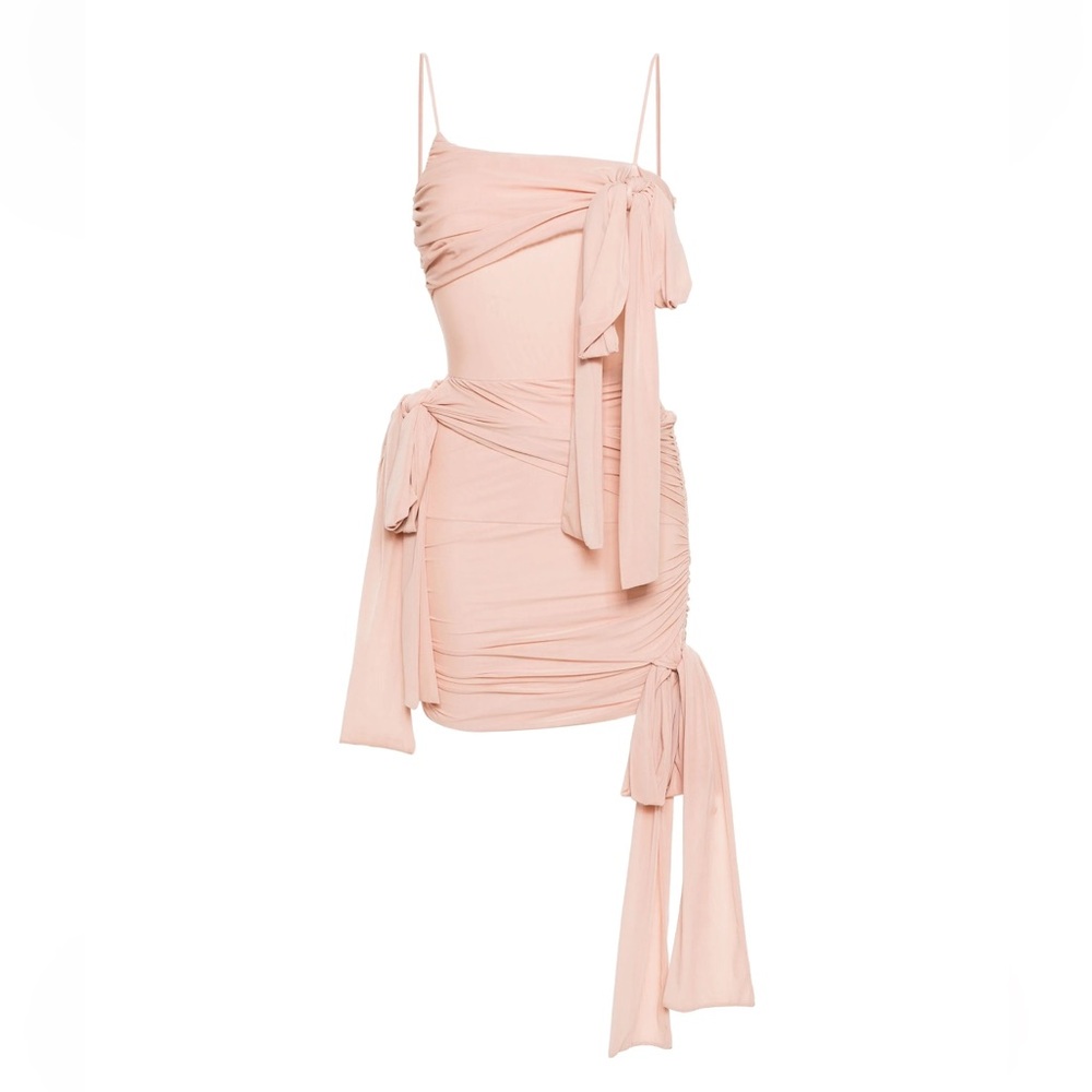 BLUMARINE Ruched Jersey Mini Dress | NWT | Size IT 42